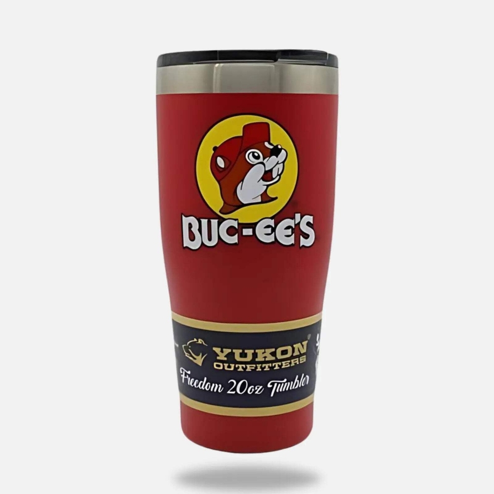 Bucee's 20oz tumbler- red- new